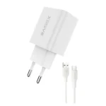 Xssive 18W QC Quick Charger & USB-C Cable XSS-AC61W2IN1 - Wit