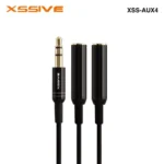 Xssive Aux 3.5mm Headphone Splitter XSS-AUX4
