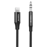 Xssive Braided Aux Cable 8-Pin to 3.5 Aux 1m. XSS-L3.5BR