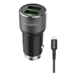 Xssive C30M Duo Car Charger+Micro Cable 3.6A - Zwart