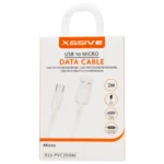 Xssive Micro USB Cable 2m XSS-PVC200M - Wit