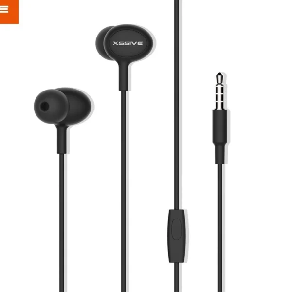 Xssive Stereo Earphones XSS-05 3.5mm - Zwart