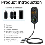 Xssive Wireless FM Transmitter + Music Player XSS-FM11