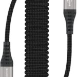 Xssive Spring Stretchable Cable Type-C to iPhone 1.5m XSS-SC-CL