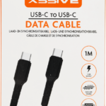 Xssive Type-C to Type-C Cable 1m XSS-PVC100CC -Zwart